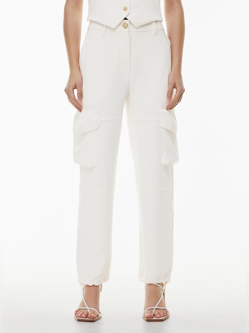 Wilfred Project Cargo Pant Light Birch Size 8 Aritzia